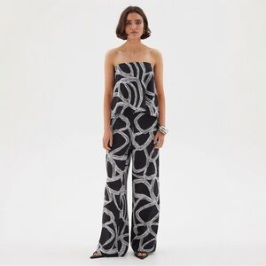 Sovere Sgraffito Pants in Black Anthropologie